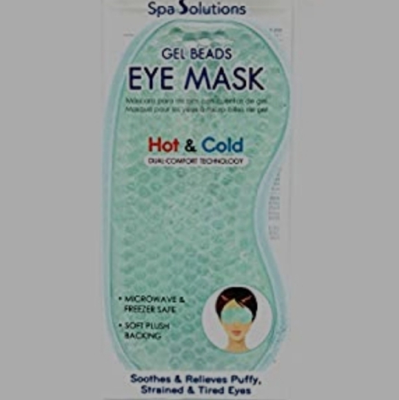 spa solutions Skincare Net Gel Beads Eye Mask Hpt And Cold Poshmark